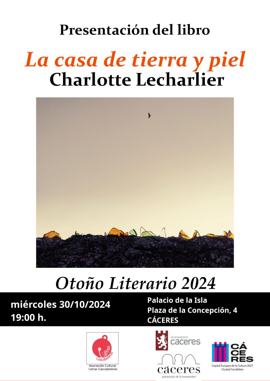 Presentación del libro 'La casa de tierra y piel' de Charlotte Lecharlier