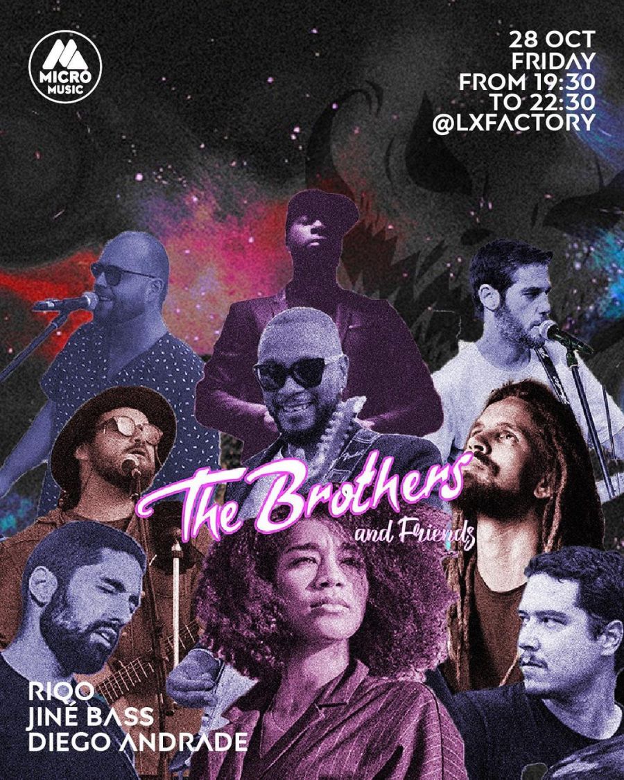 THE BROTHERS & FRIENDS SPECIAL GUEST JINEBASS & THEDIEGODEANDRADE
