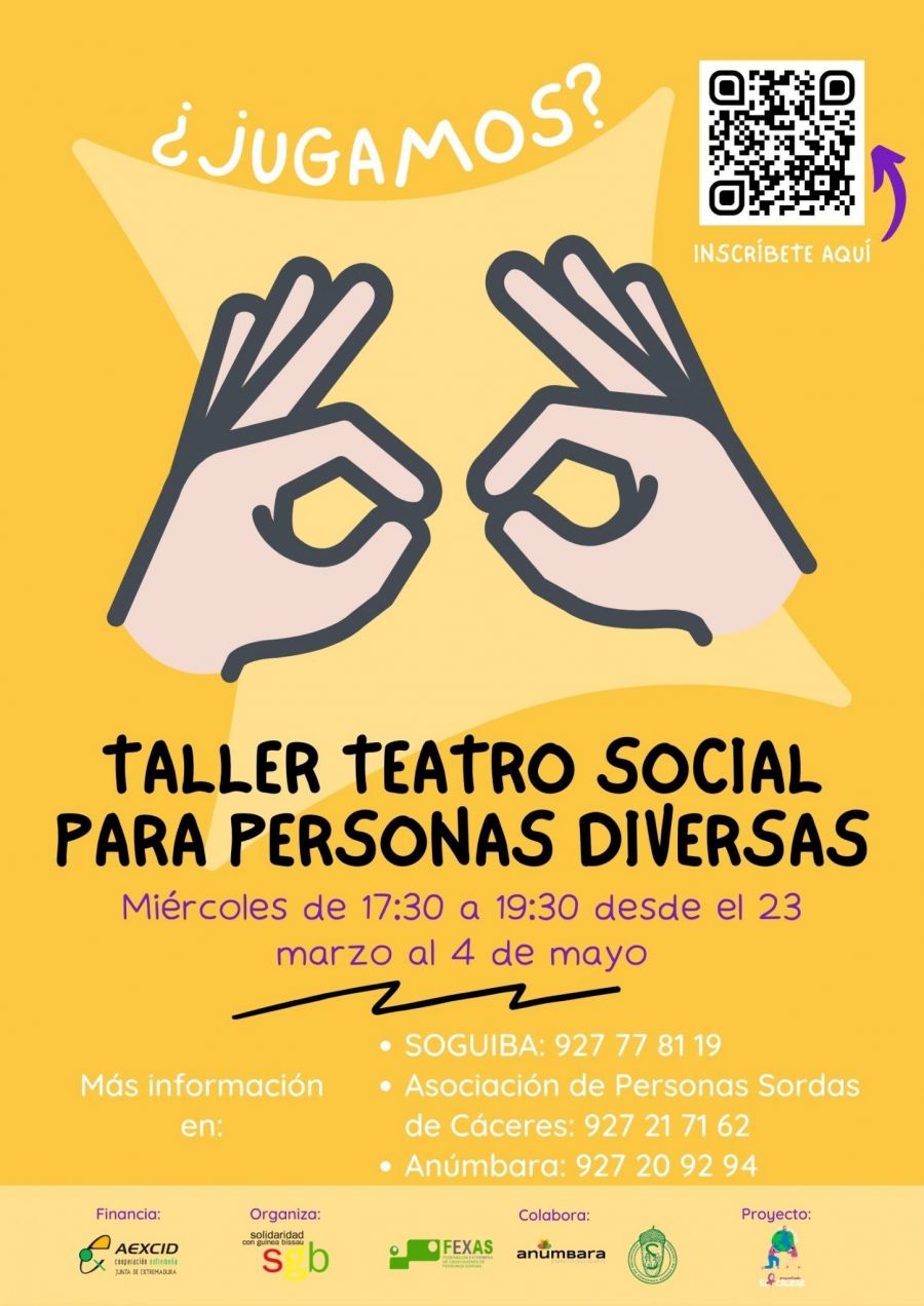4ª Edición TALLER TEATRO SOCIAL: Teatro para Personas Diversas