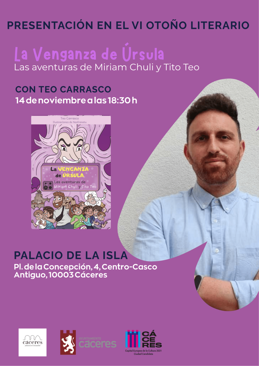 Teo Carrasco – La venganza de Úrsula. VI OTOÑO LITERARIO