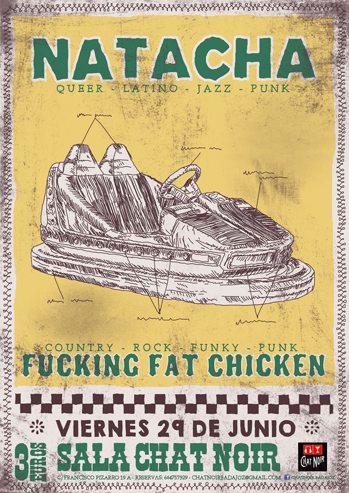 Natacha + Fucking Fat Chicken