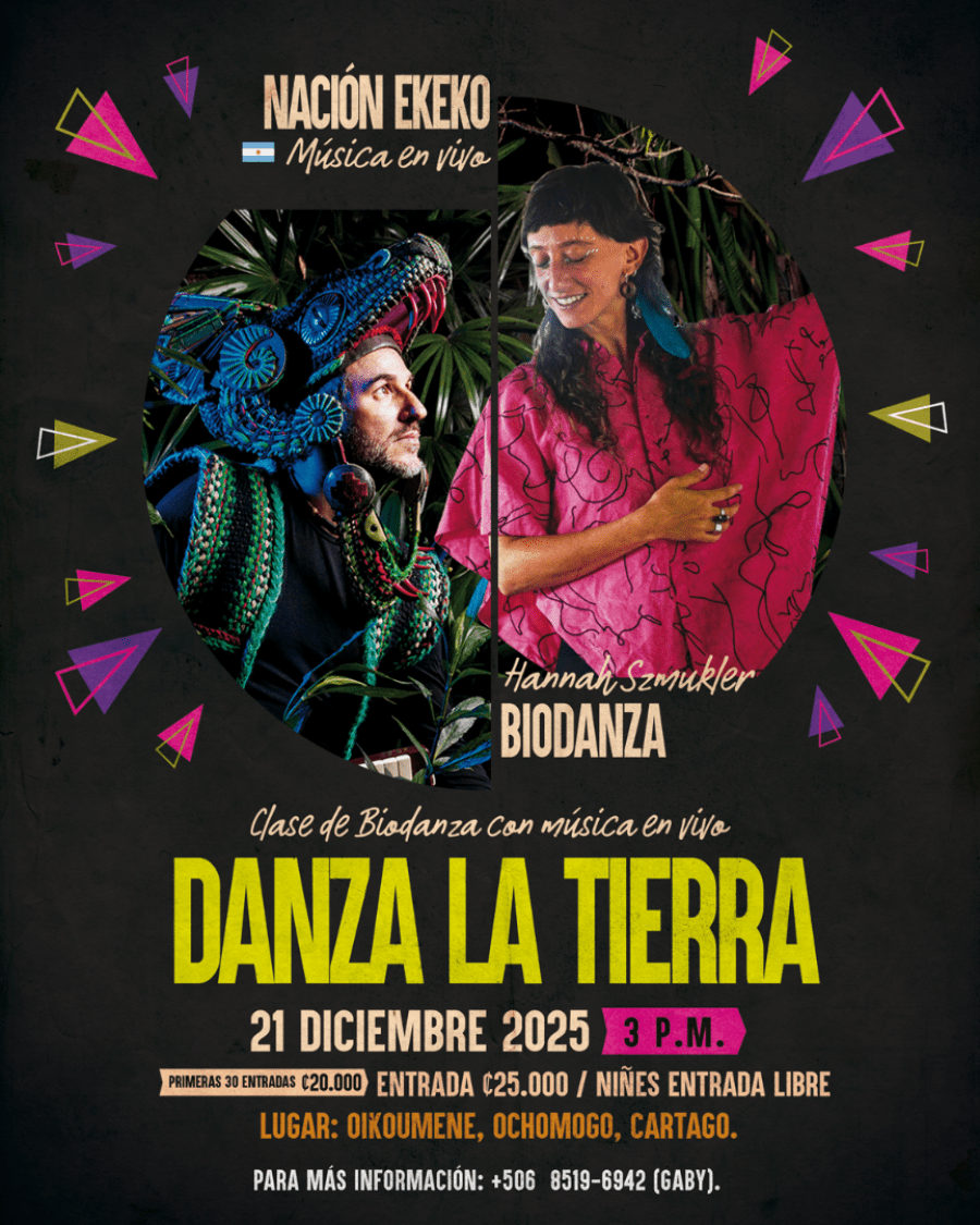 Biodanza con música en vivo de Nación Ekeko 