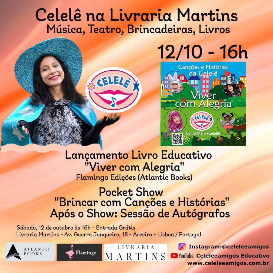 Livro e Show Educativo Canções Histórias Celelê