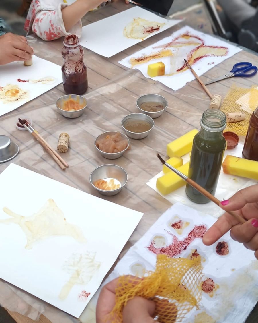 Atelier de Tingimento Natural | Famílias – Natural Dyeing Workshop  | Families