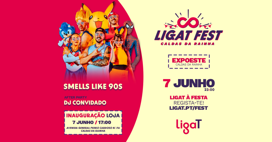 Ligat Fest 7 de Junho às 23h 