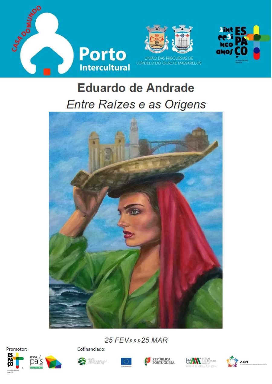 Exposição 'Entre Raízes e as Origens' de Eduardo de Andrade