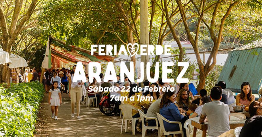 Feria verde. Aranjuez. Artesanías, gastronomía y música