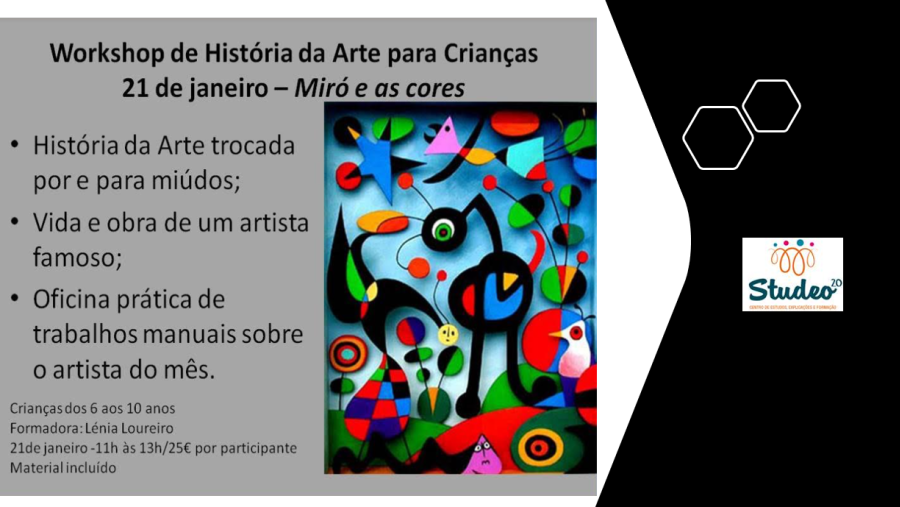Workshop - Miró e as cores