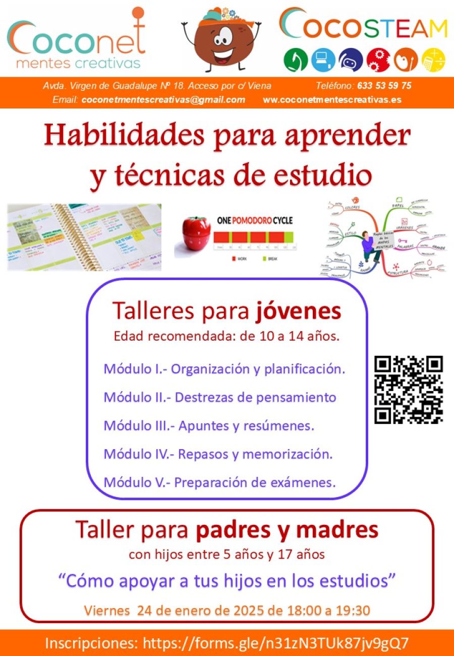Curso de Técnicas de estudio y habilidades de aprendizaje 