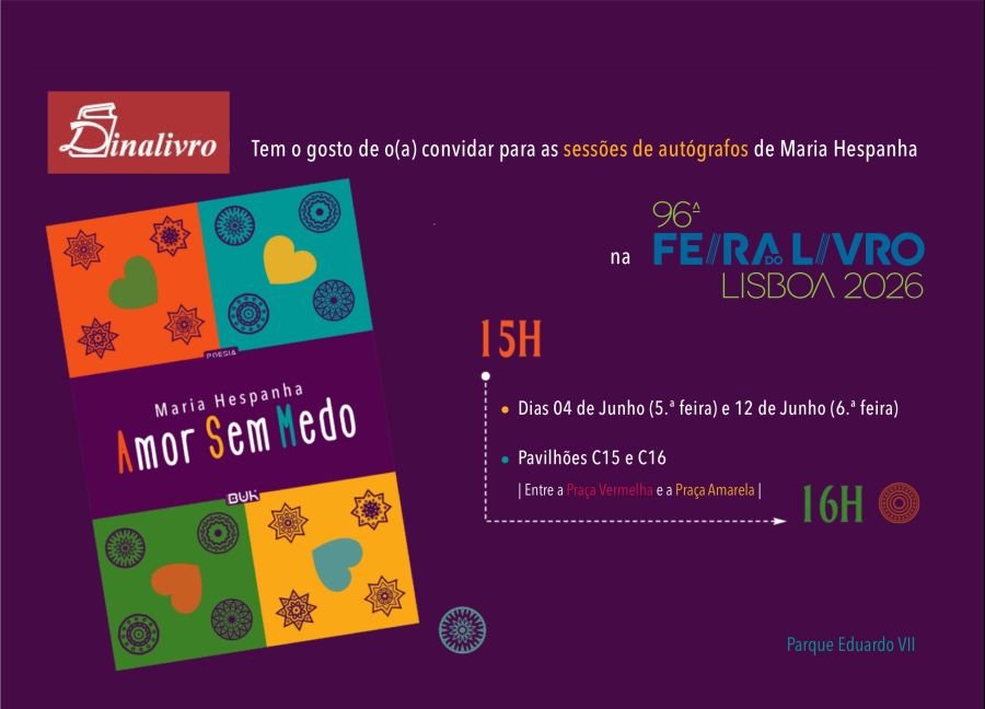 AMOR SEM MEDO NA FEIRA DO LIVRO - Sessões de autógrafos