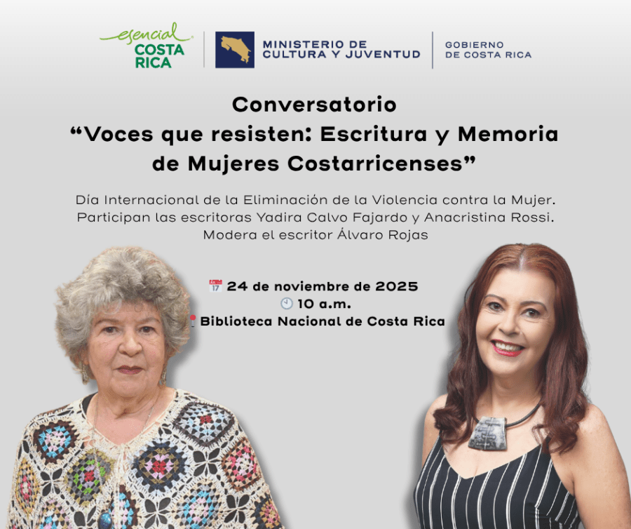 Conversatorio 'Voces que resisten: escritura y memoria de mujeres costarricenses'