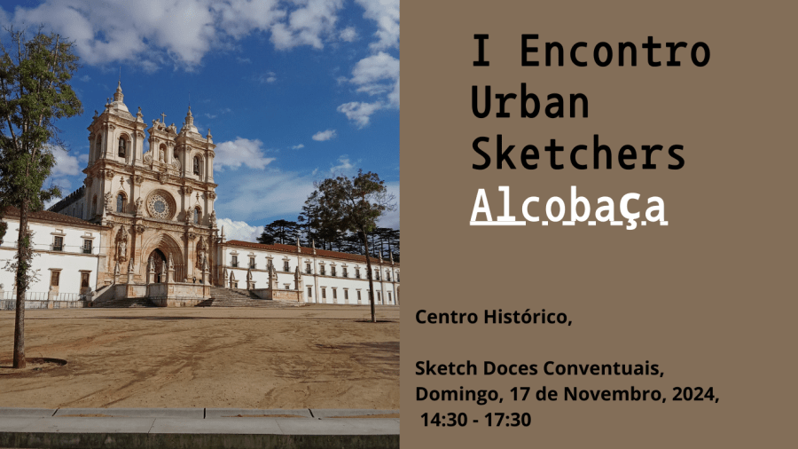 I Encontro Urban Sketchers - Alcobaça