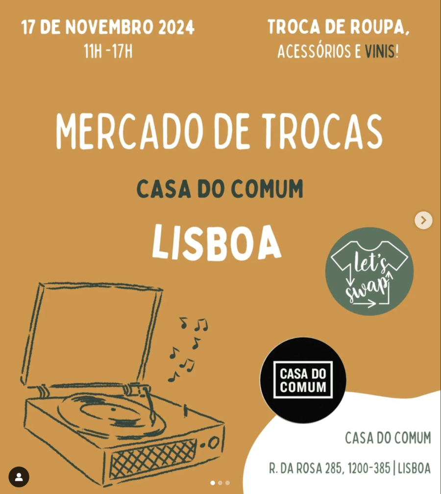 LET'S SWAP - Mercado de Trocas + DJ