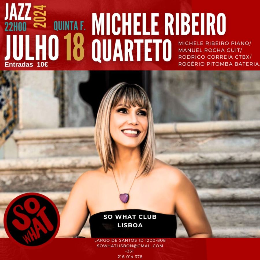 So What apresenta Michele Ribeiro quarteto