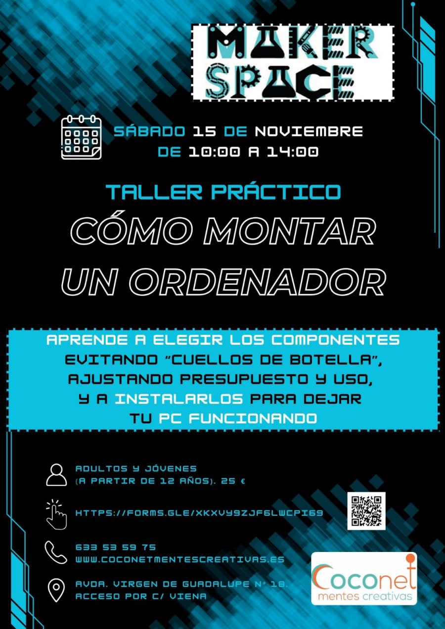 TALLER PRÁCTICO: CÓMO MONTAR TU ORDENADOR