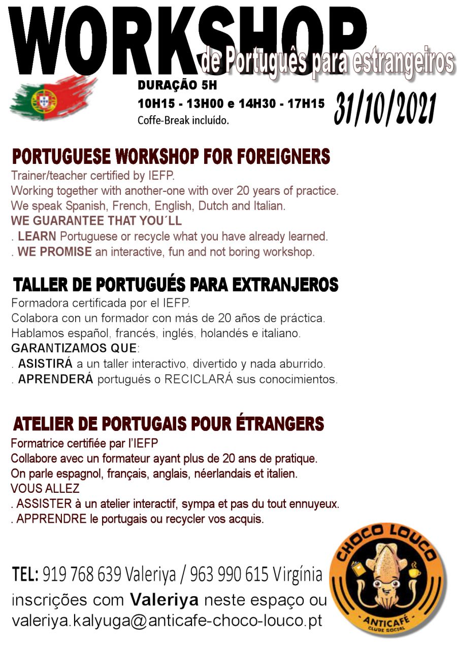 Portuguese Workshop for Foreigners