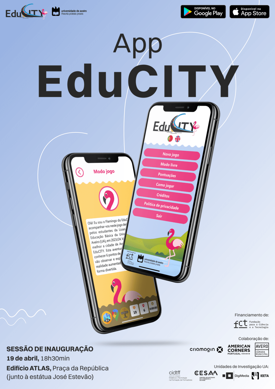 Lançamento da app EduCITY em sessão aberta ao público