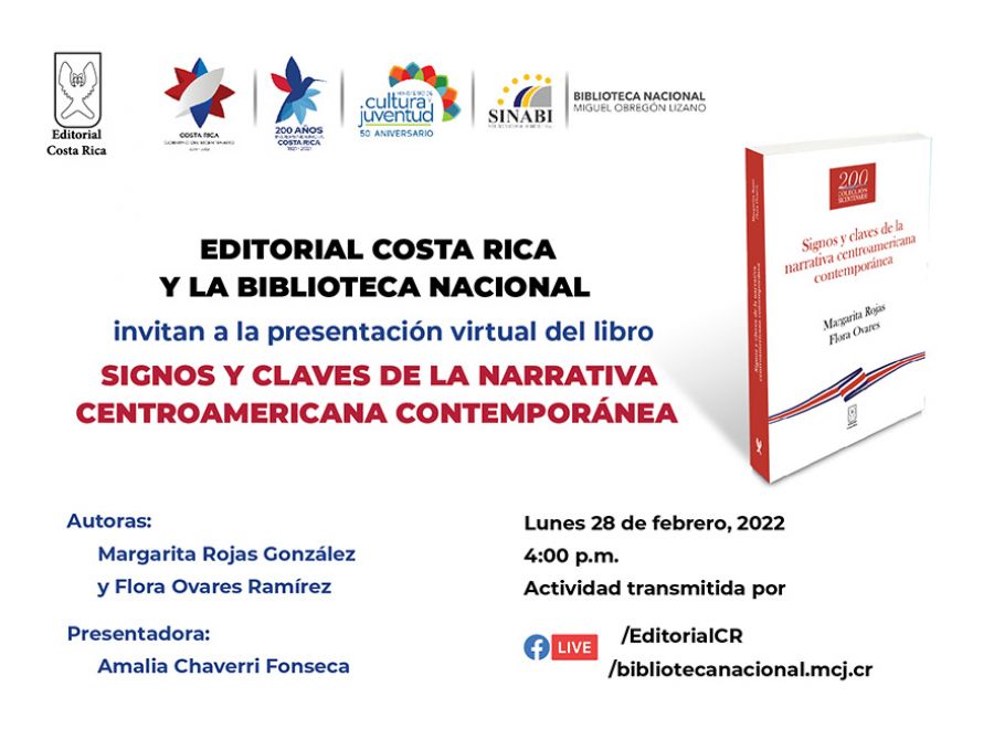 Presentación de libro. Signos y claves de la narrativa centroamericana contemporánea