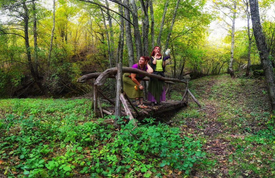 La casa de la brujita Patri Zenner en el bosque encantado 