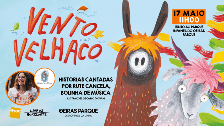 Histórias cantadas no Oeiras Parque alegram toda a família