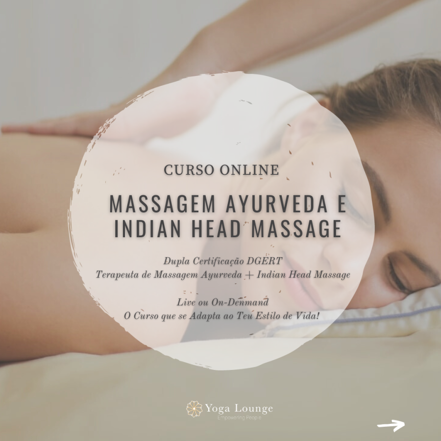 Curso Massagem Ayurveda e Indian Head Massage - Online