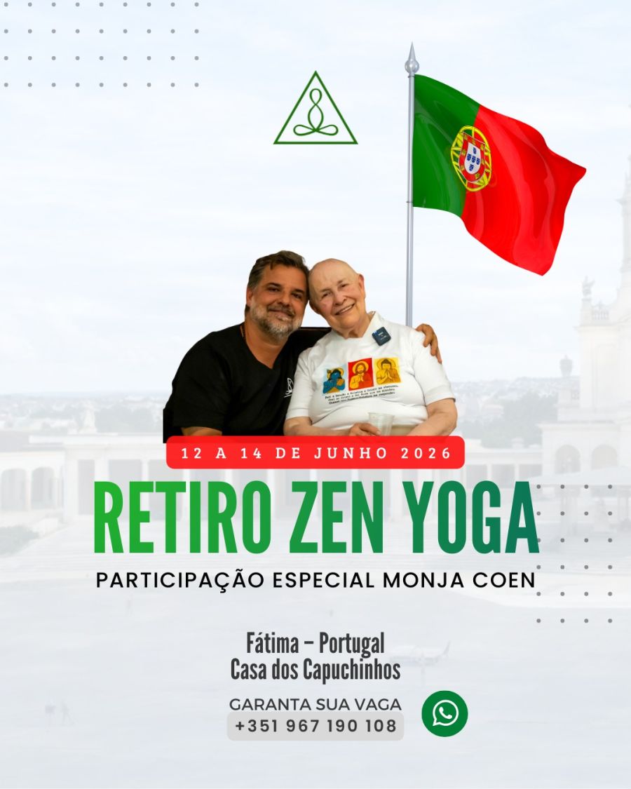 Retiro Zen Yoga em Fátima com a presença de Monja Coen.