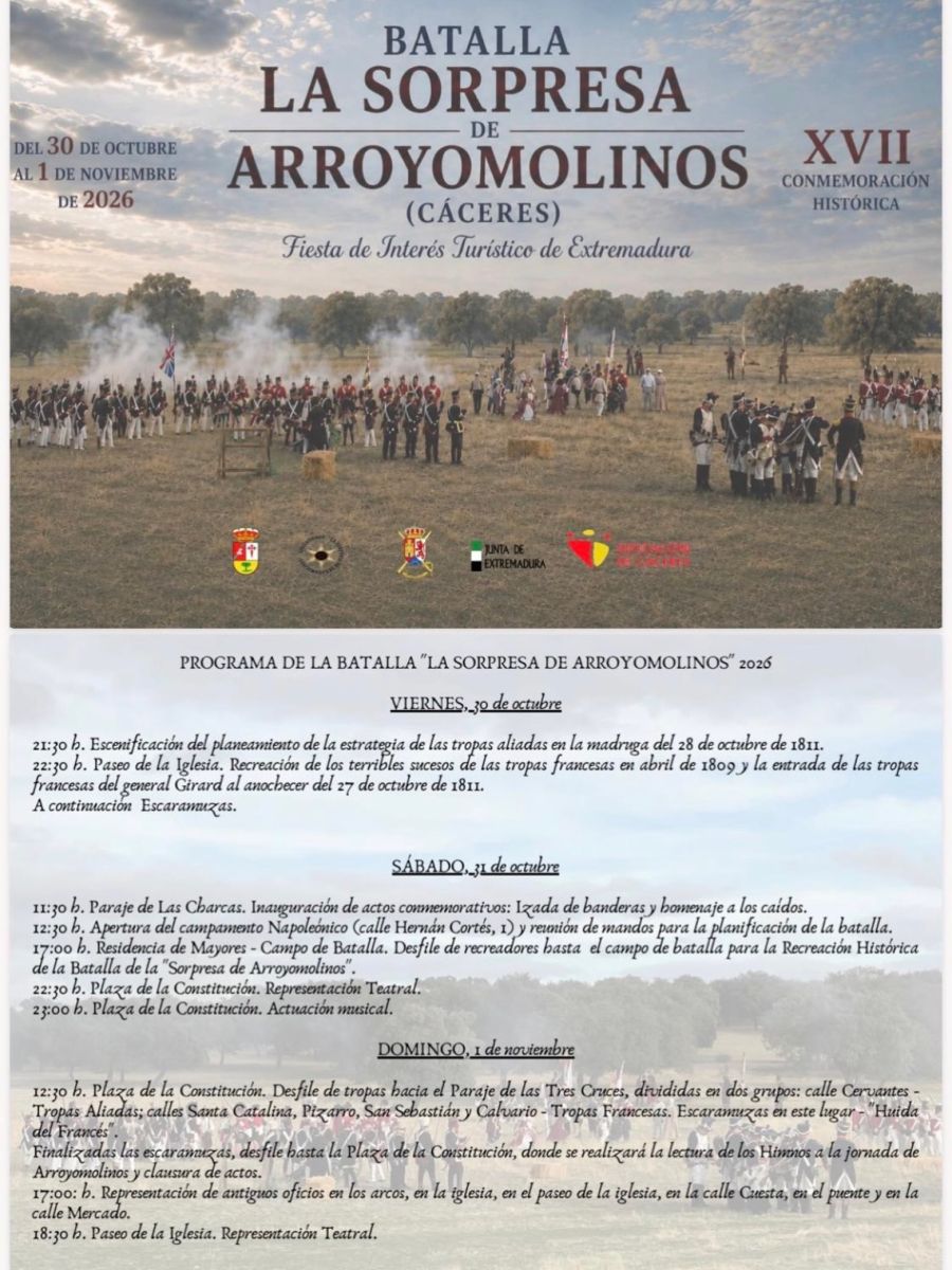 Batalla de La Sorpresa de Arroyomolinos 2026