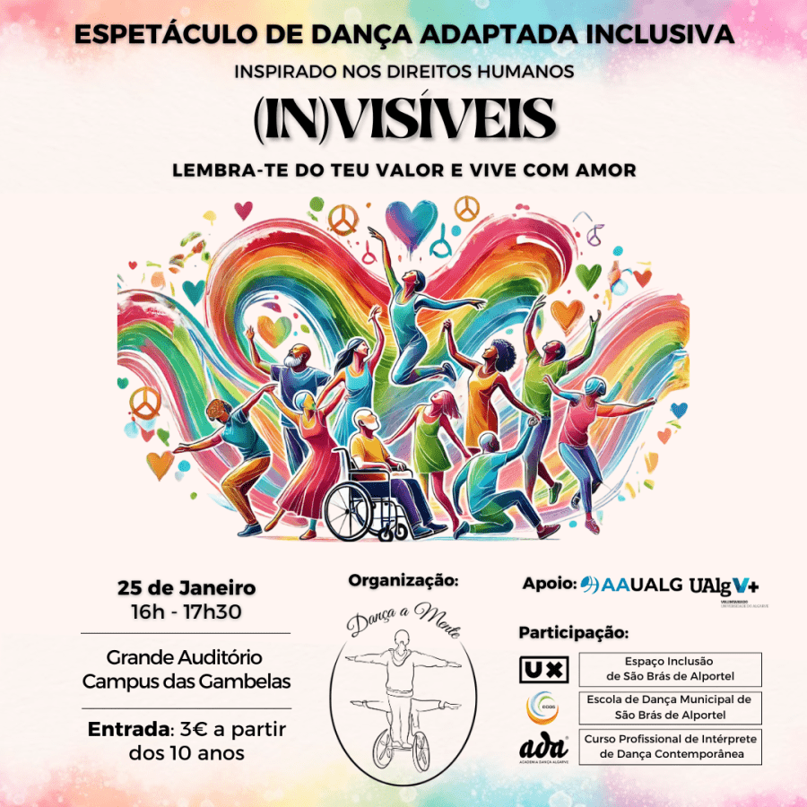 (IN)VISÍVEIS - Espetáculo de Dança Adaptada Inclusiva