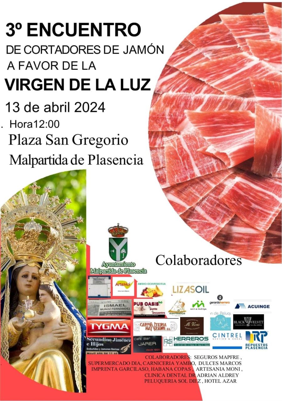 3r Encuentro de Cortadores de Jamón en favor de la Virgen de la Luz 2024