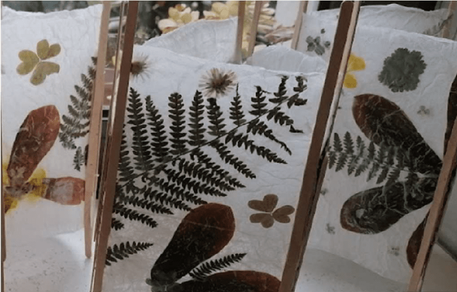 Workshop - Papel Botânico