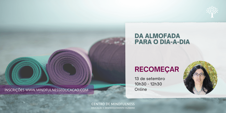 Sessões da almofada para o dia-a-dia: RECOMEÇAR