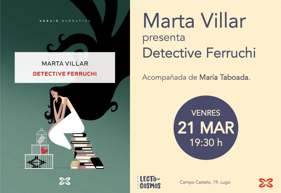 PRESENTACIÓN | 'Detective Ferruchi' de Marta Villar