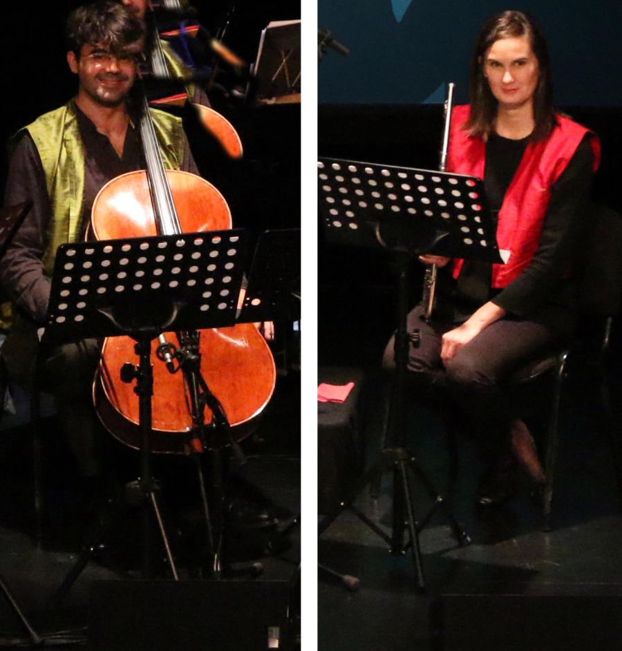 MÚSICA ATRAVÉS DO TEMPO • DUO DE FLAUTA E VIOLONCELO • Sílvia Cancela e Luís André Ferreira