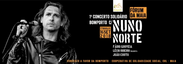 1.º Concerto Solidário Bomporto com Nuno Norte e outros