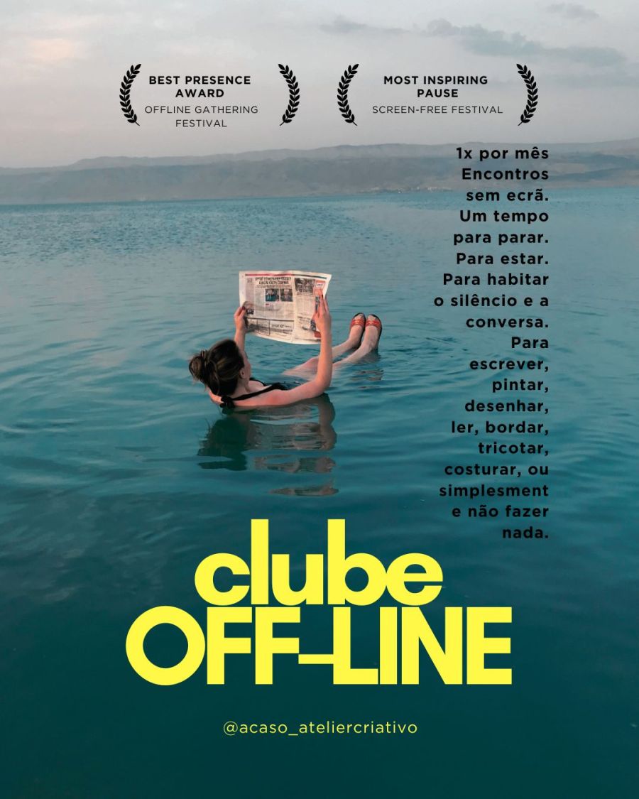 CLUBE OFF-LINE - Encontros sem ecrã