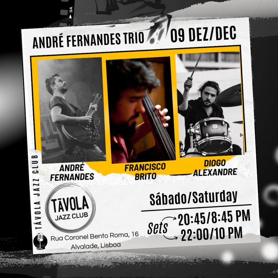 Concerto no Távola Jazz Club - André Fernandes Trio