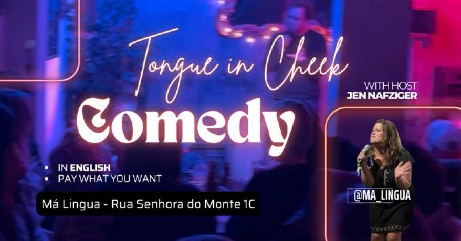 Stand Up comedy at Má Lingua