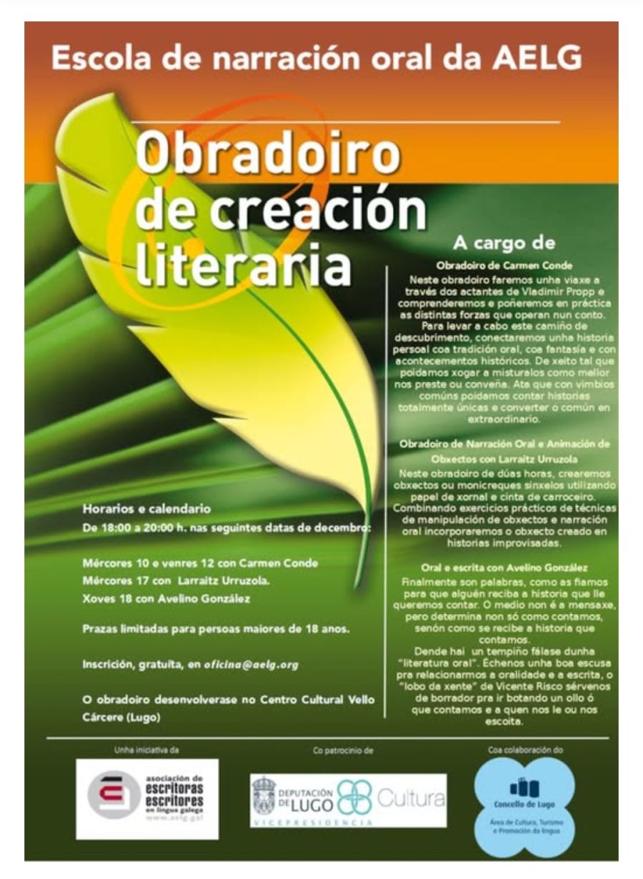 Obradoiro de Narración Oral da AELG