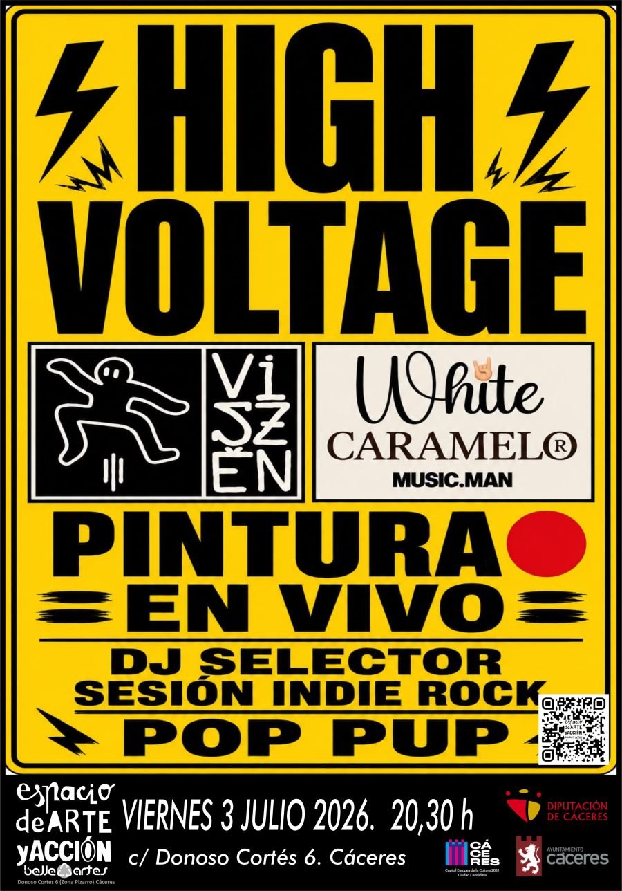 High Voltage: una noche donde la música y el arte se crean en directo