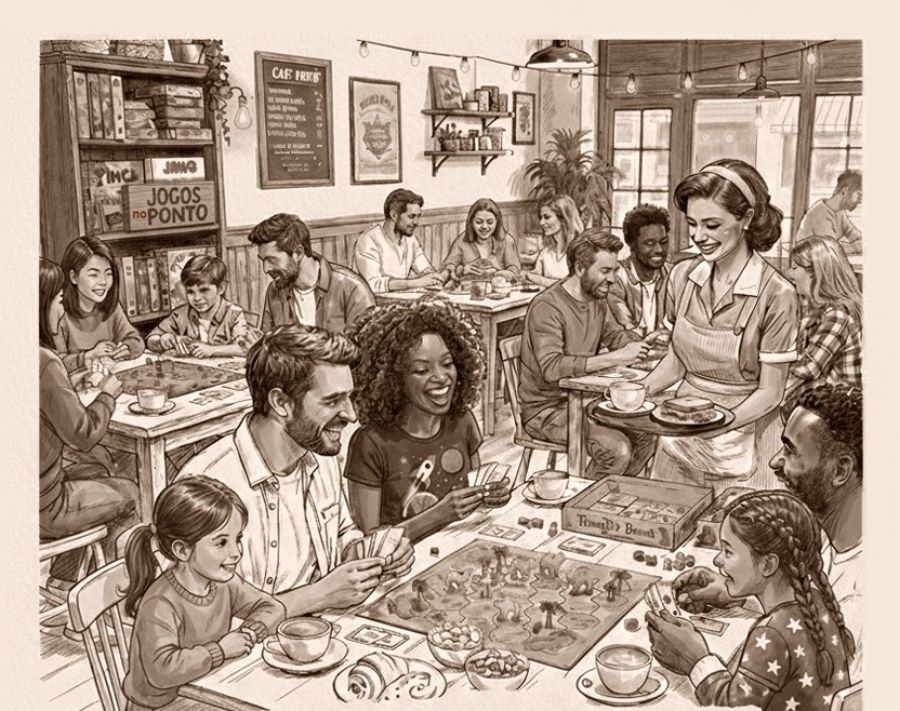 Tarde de jogos - Jogos no Ponto