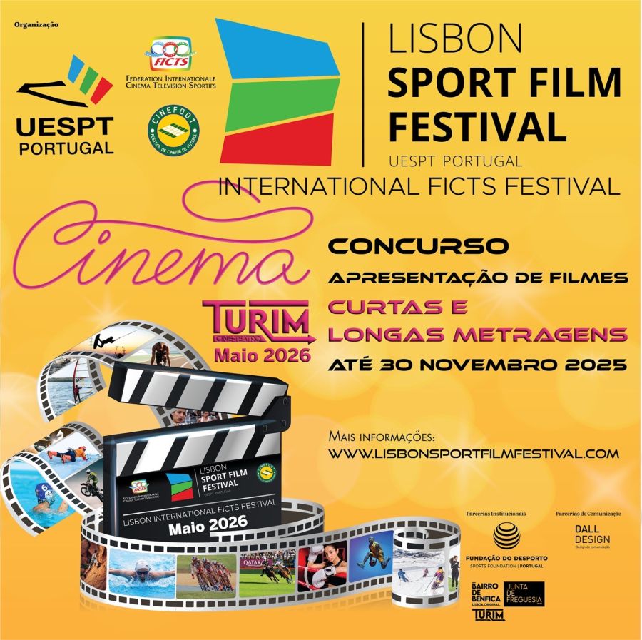 Inscrições abertas para o Lisbon Sport Film Festival 2026!