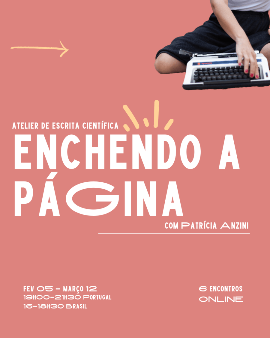 Enchendo a Página | Atelier Colaborativo de Escrita Científica