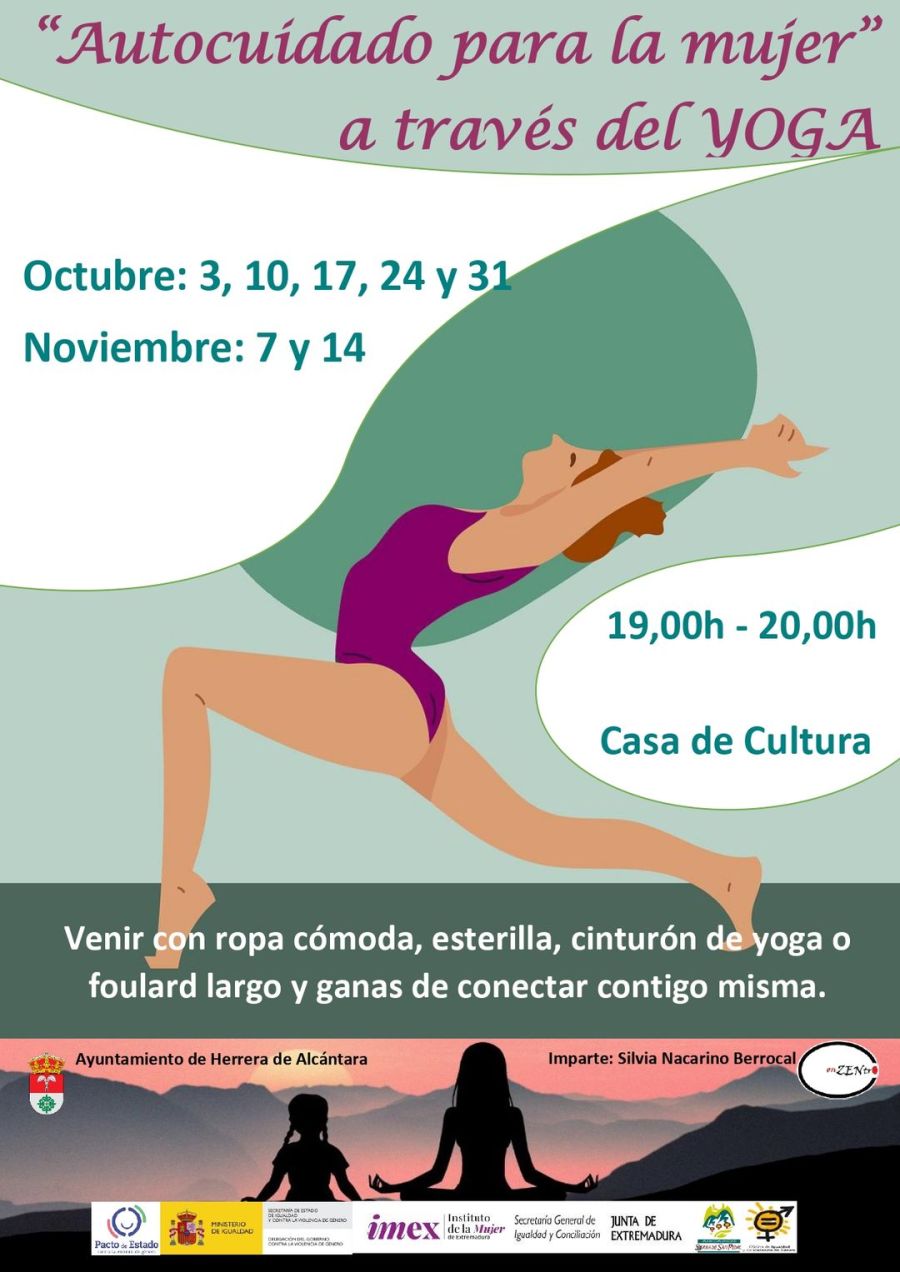 Autocuidados para la mujer a través del yoga