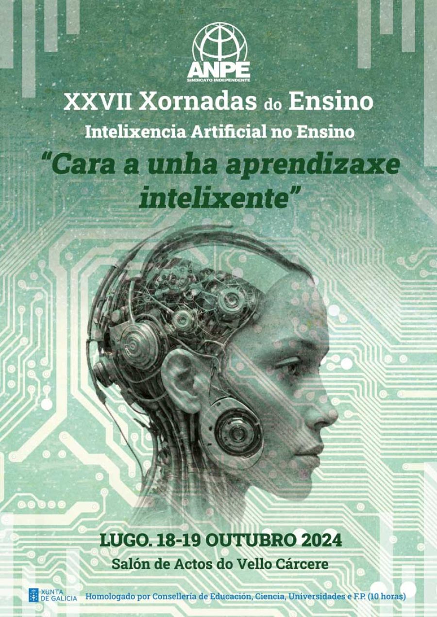 XXVII Xornadas do Ensino. Intelixencia Artificial no Ensino. Cara a unha aprendizaxe intelixente.