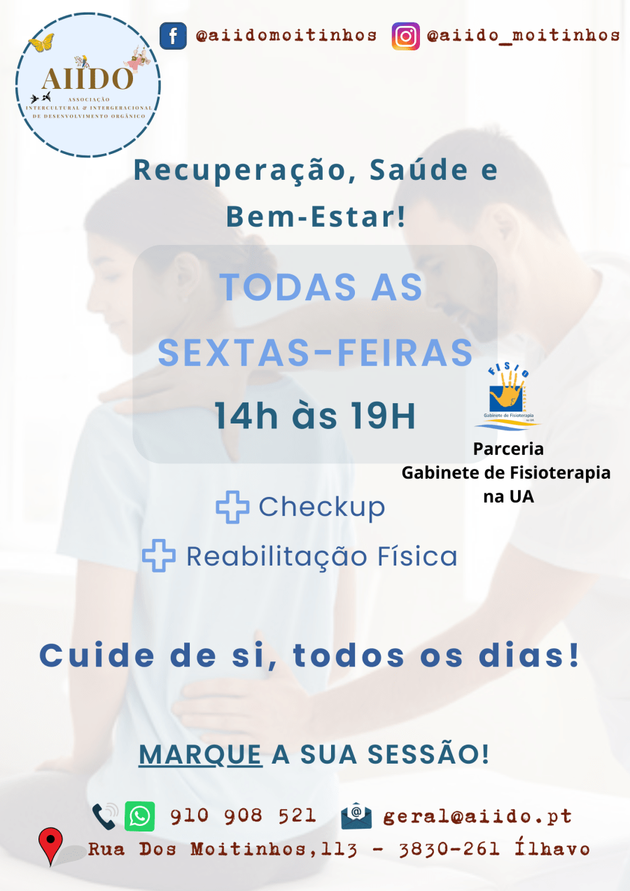 Reabilitação Física na AiiDO - Sextas-Feiras