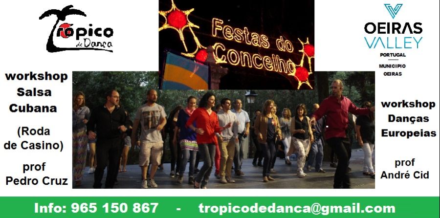 Workshops de Dança nas Festas do Concelho de Oeiras