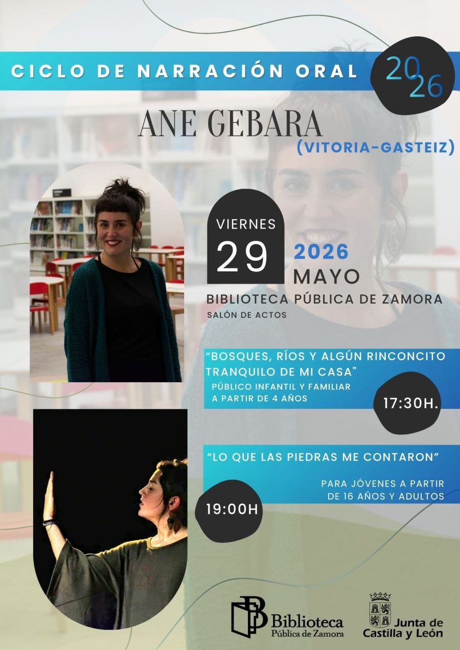Ciclo de Narración Oral. Ane Gebara