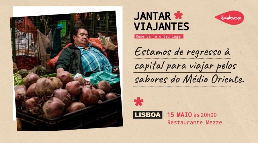 Jantar de Viajantes Landescape | Lisboa