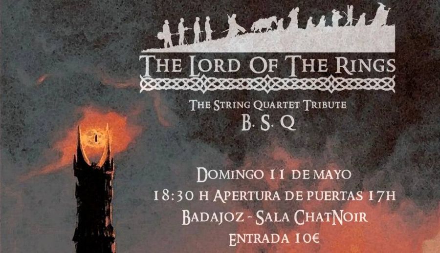 Busker String Quartet - The Lord Of The Rings live in Badajoz
