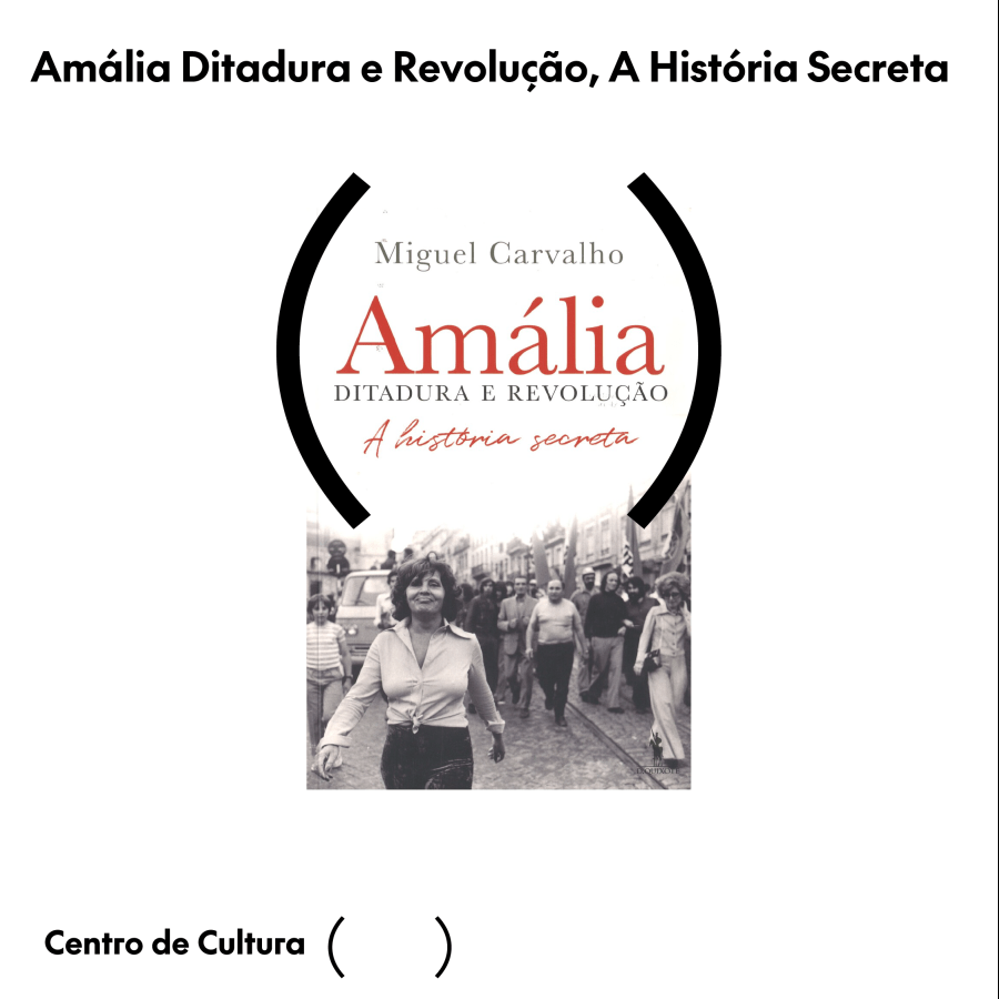 Clube de Leitura - Amália, Ditadura e Revolução, de Miguel Carvalho